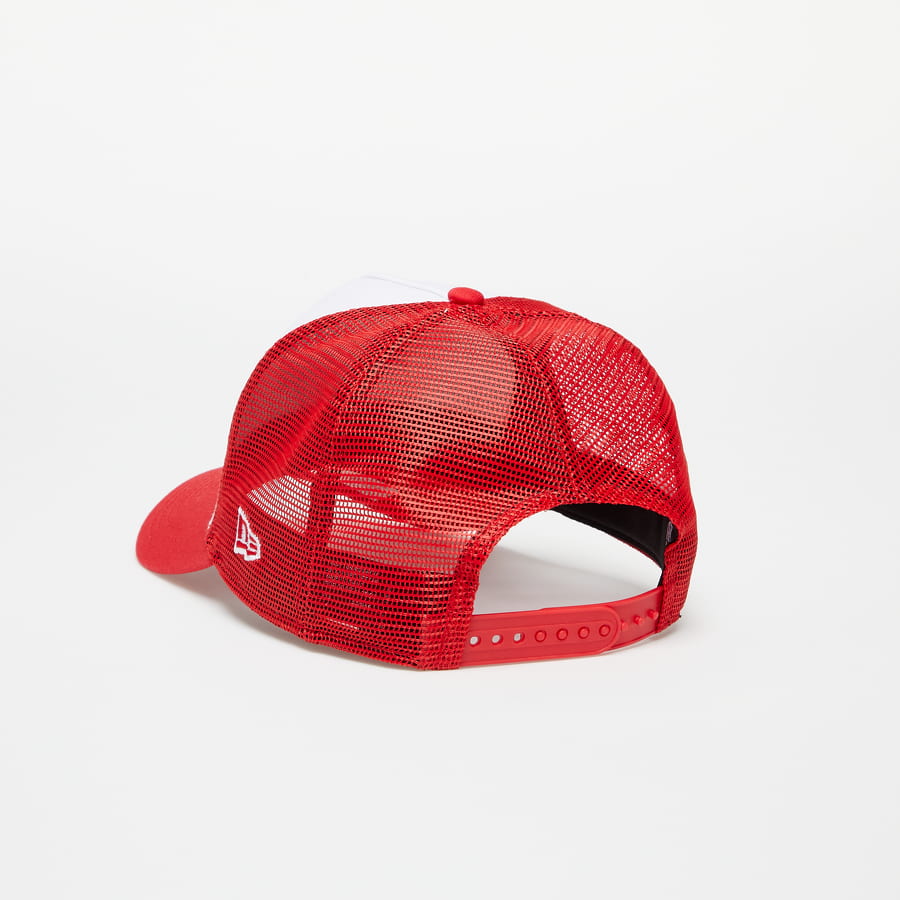 Keps New Era Chicago Bulls Team Colour A-Frame Trucker Cap Röd | 60348855, 1