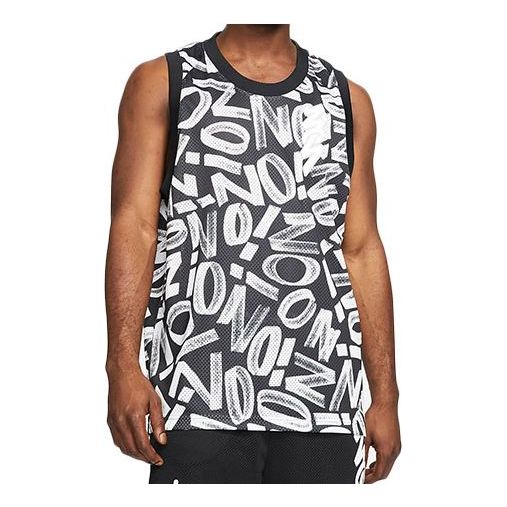 Linne Jordan Jordan Dri-FIT Zion Letter Printed Basketball Vest Svart | DH0595-010