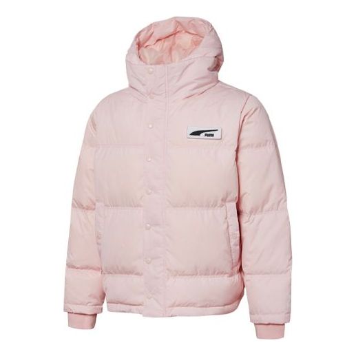 Pufferjacka Puma Hooded Down Jacket Rosa | 534486-36