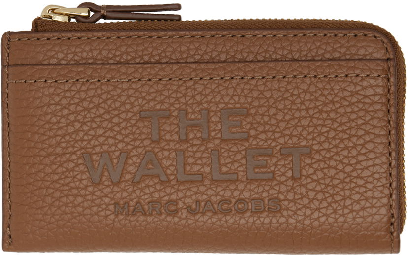 Plånbok Marc Jacobs Marc Jacobs 'The' Top Zip Wallet Brun | 2S4SMP010S02