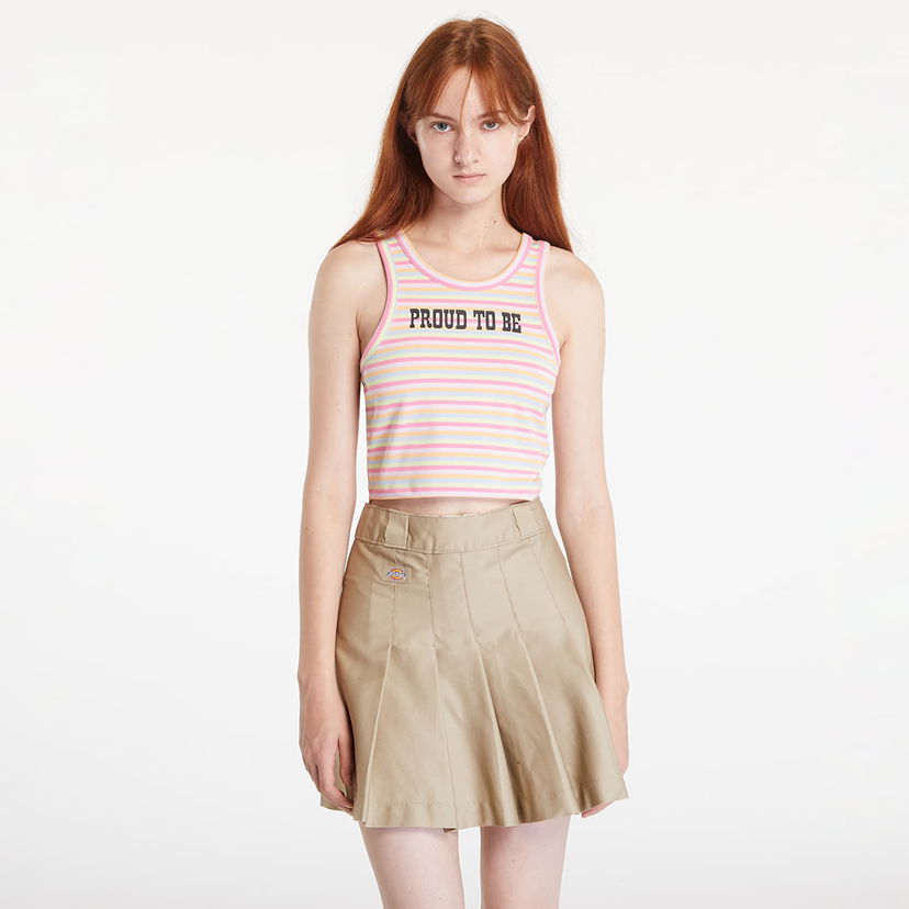 Linne Converse Top Proud To Be Cropped Tank Top Multicolor Rosa | 10027207-A01