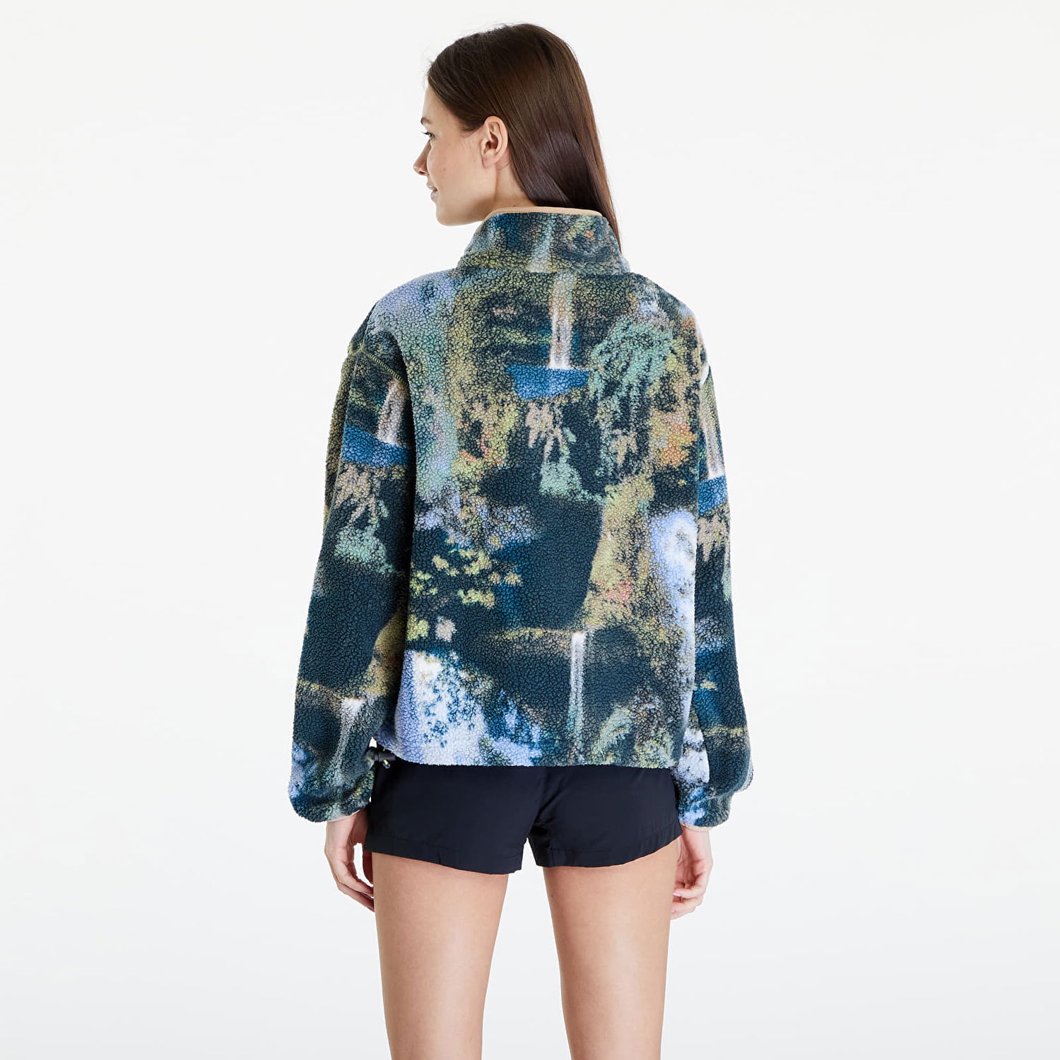 Sweatshirt Columbia Helvetia Half Snap Sweatshirt Green Flerfärgad | 2014561388, 1