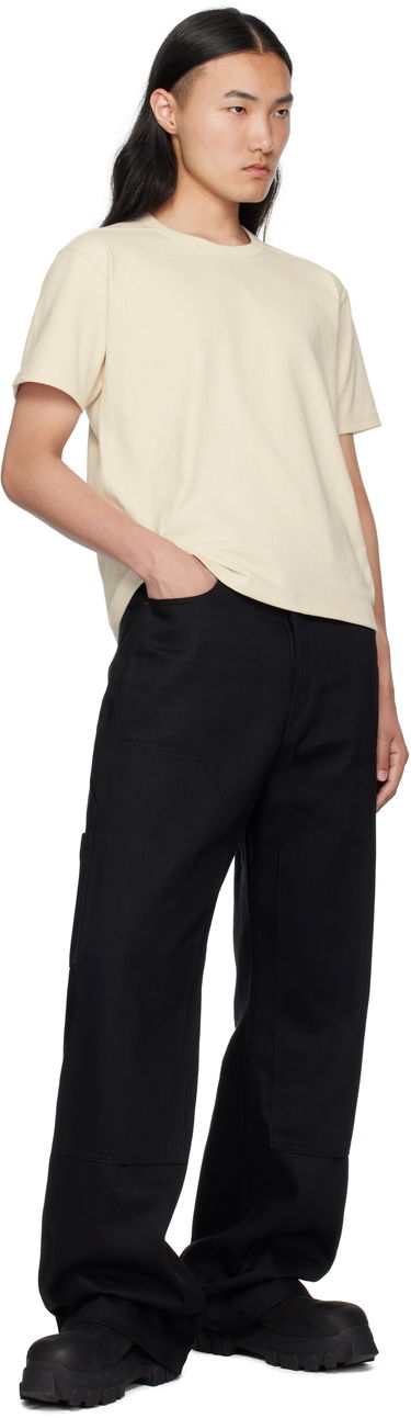 T-shirt Rick Owens Rick Owens DRKSHDW Hollywood Osterberg T-Shirt Beige | DL01E6294 JENJP, 3