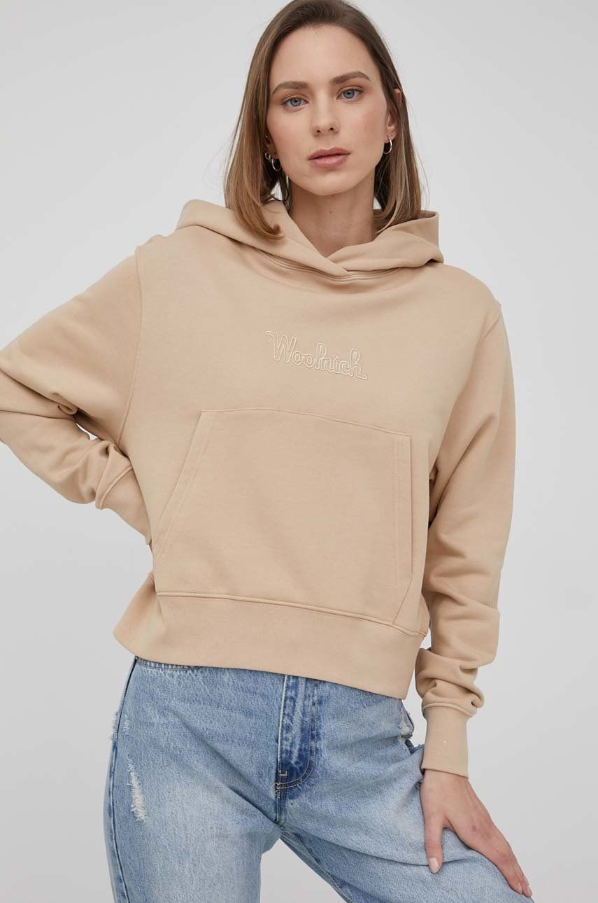 Sweatshirt WOOLRICH Hood Beige | CFWWSW0082FRUT3024, 0