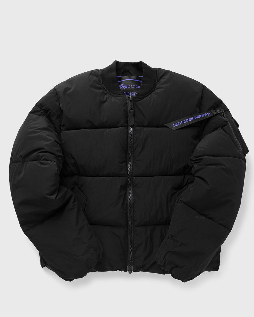 Bomberjacka Alpha Industries MA-1 Puffer Jacket Svart | 148137UV-03