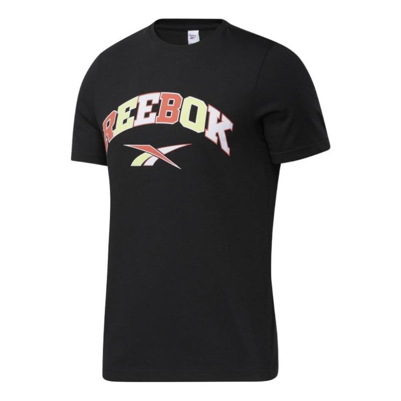 T-shirt Reebok CL BBALL Graphic T-Shirt Svart | GJ5856