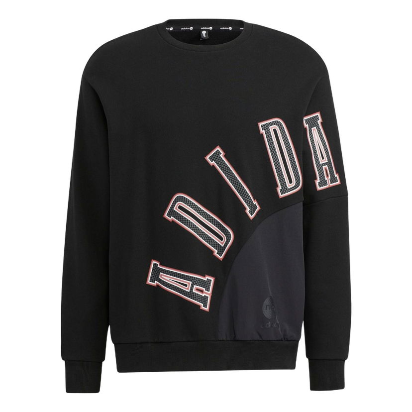 Sweater adidas Originals Neo Basketball Sweatshirt Svart | HM9984