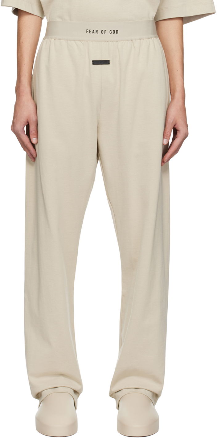Träningsbyxor Fear of God Bonded Sweatpants Beige | FGLW40-006JER, 0