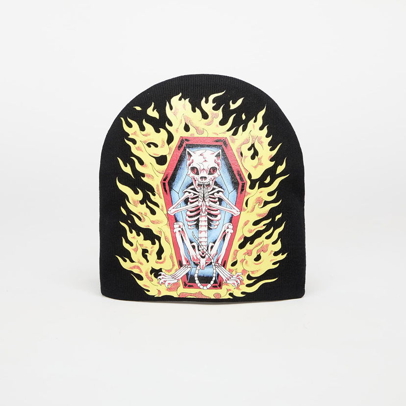 Mössa RIPNDIP Burn In Heck Graphic Beanie Svart | RNDHOL24194