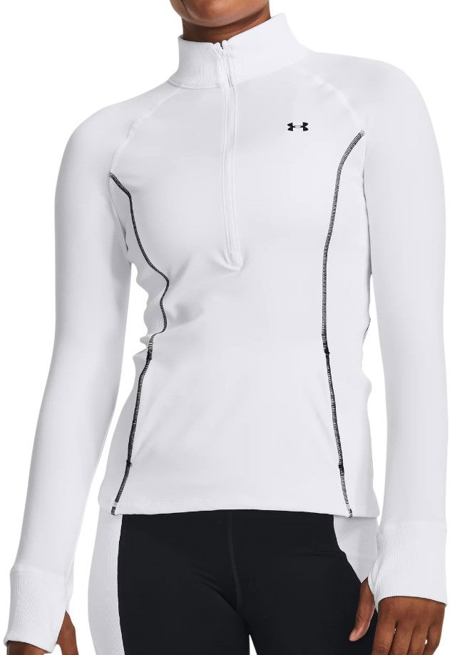 Kläder Under Armour Train CW 1/2 Zip Vit | 1379886-100