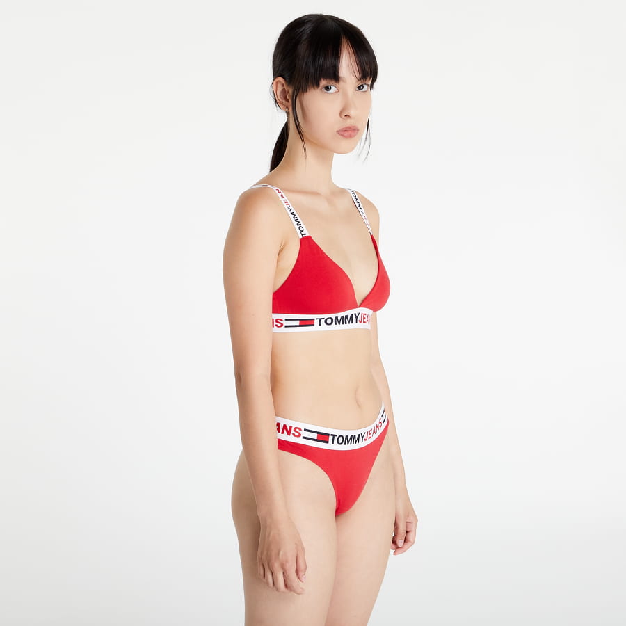 Behå Tommy Hilfiger Unlined Triangle Röd | UW0UW03500 XLG, 0