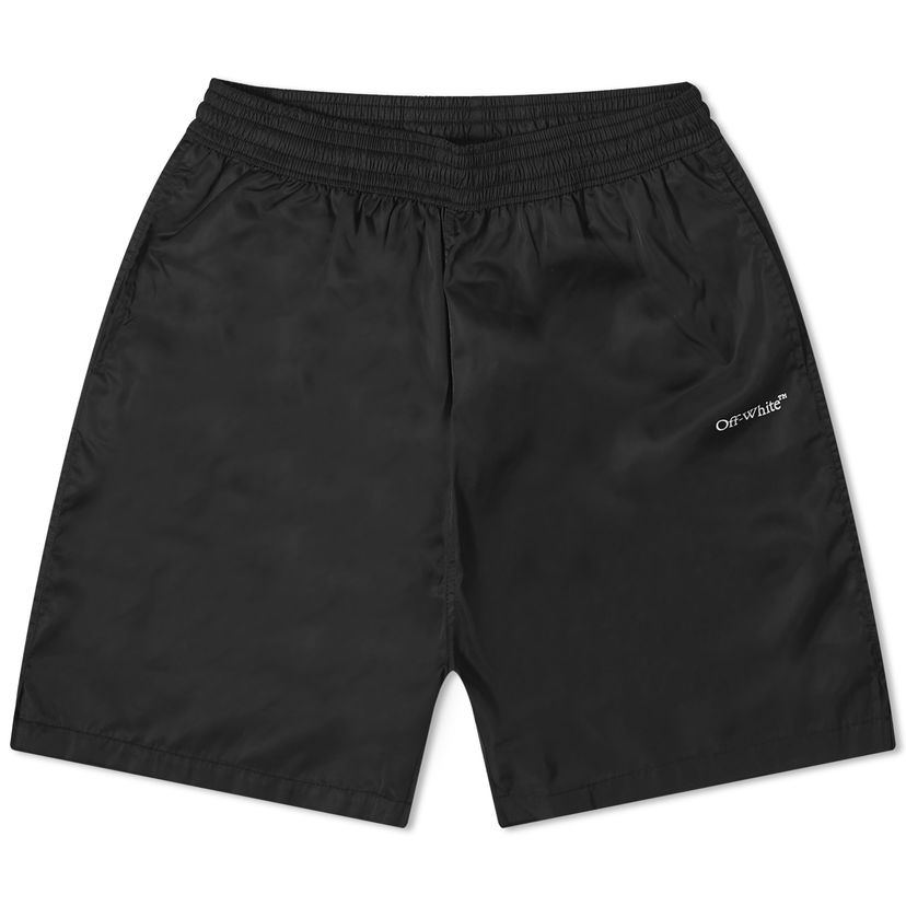 Badkläder Off-White Arrow Swim Shorts Svart | OMFD008C99FAB0011001