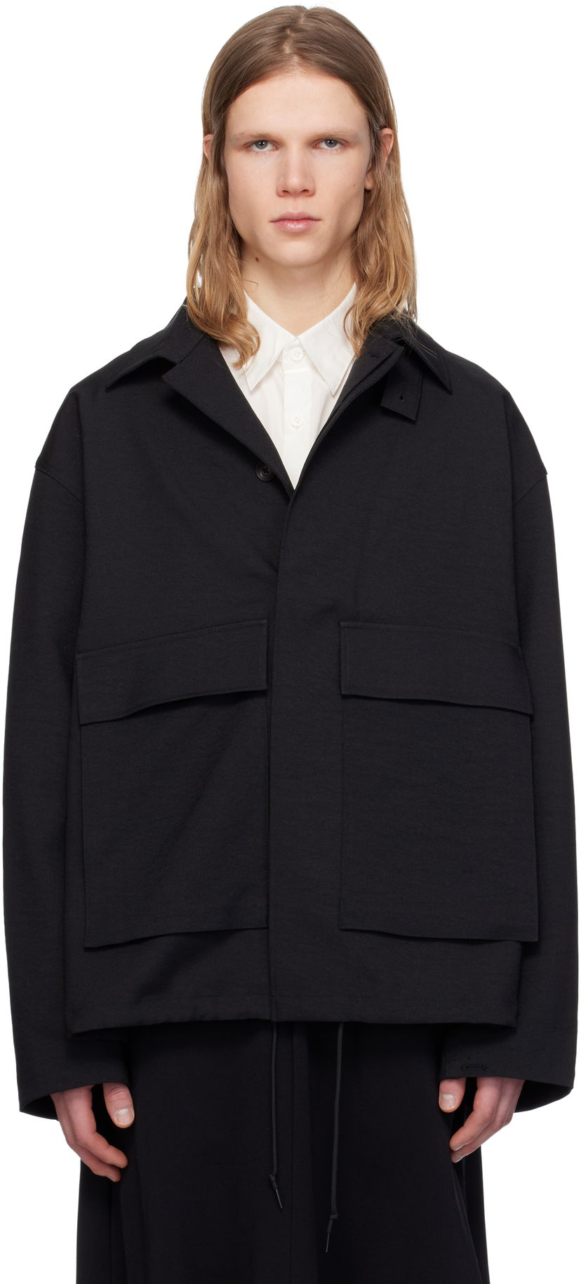 Jacka Y-3 Y-3 Sport Uniform Coach Jacket Svart | JN4907