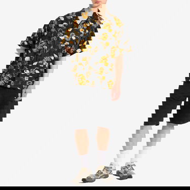 Skjorta BAPE A Bathing Ape Vacation Pattern Open Collar Shirt Svart | 001SRL301308M-BLK, 4