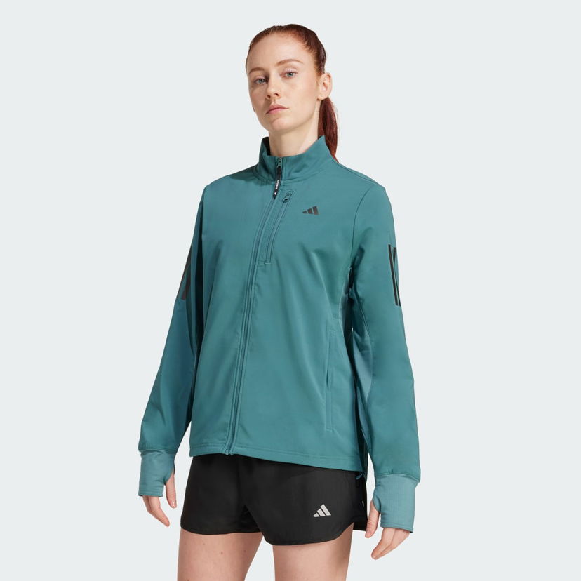 Jacka adidas Performance Own The Run Winterized Jacket Turkos | JW9650