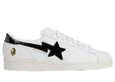 Sneakers och skor adidas Performance BAPE x SSTR V "Cloud White" Vit | JR2701, 0