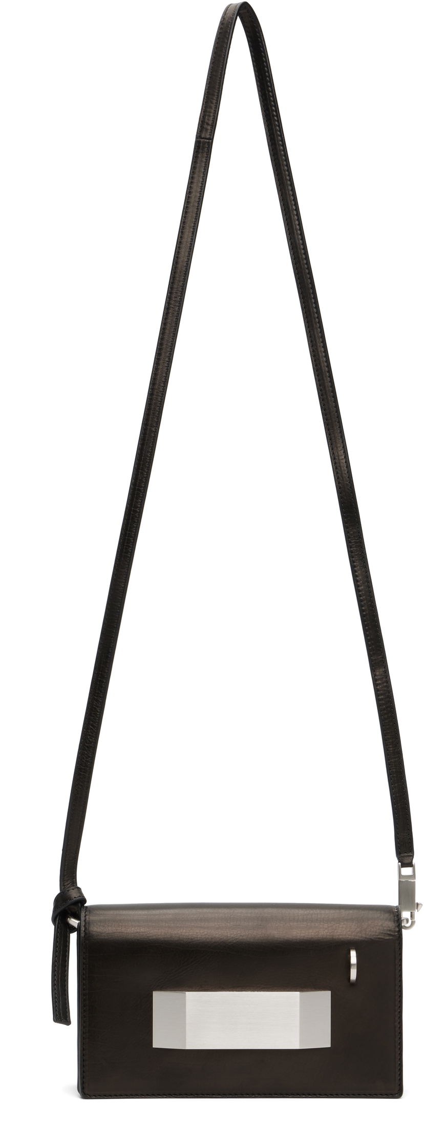 Axelväska Rick Owens Rick Owens Concordians Griffin Shoulder Bag Svart | RA02E0740 LCA