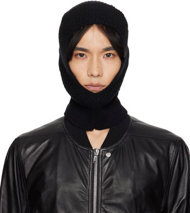 Hatt Rick Owens Rick Owens Concordians Sphinx Skull Balaclava Svart | RU02E1490 KWV, 0