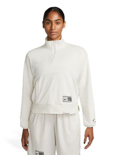 Sweatshirt Nike Dri-FIT Swoosh Fly 1/4 Zip Basketball Sweatshirt Vit | DX0561-133