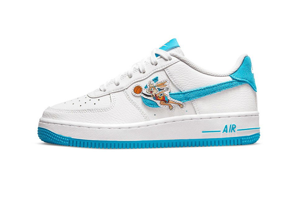 Sneakers och skor Nike Space Jam x Air Force 1 '07 "Hare" GS Vit | DM3353-100, 0