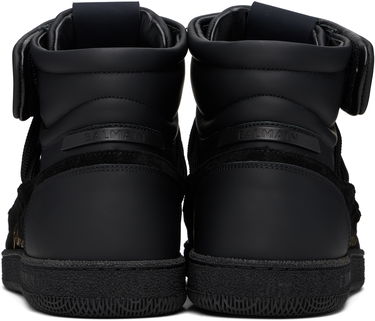 Kläder Balmain Balmain Swan Mid-Top Vit | EM0VH388LTSU, 4