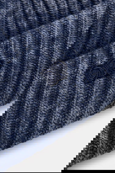 Mössa DAILY PAPER Daily Paper Knitted Washed Beanie Blå | 2521088, 2