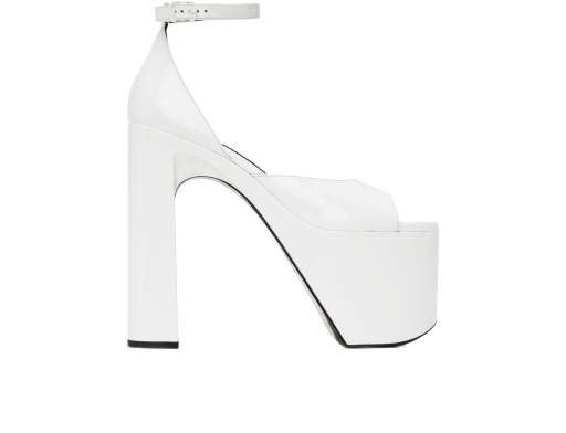 Sneakers och skor Balenciaga Camden 160 Heeled Sandals "White" Vit | 742308 WA980
