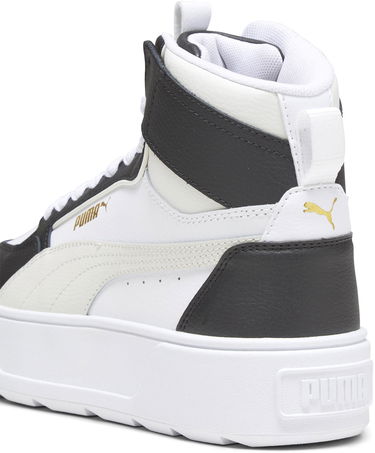Sneakers och skor Puma Karmen Rebelle Mid "White/Vapor Grey/Black" Vit | 387213-11, 5