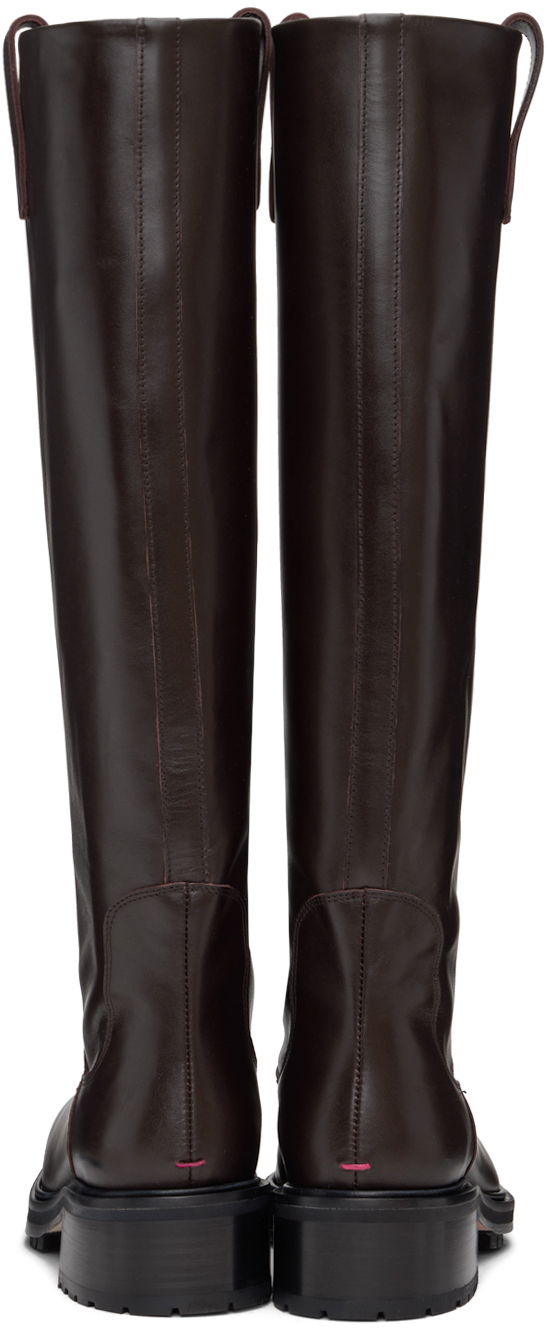 Kläder Aeyde Aeyde Henry Tall Boots Brun | A11-KB-LAID45CH-222-953-001, 1