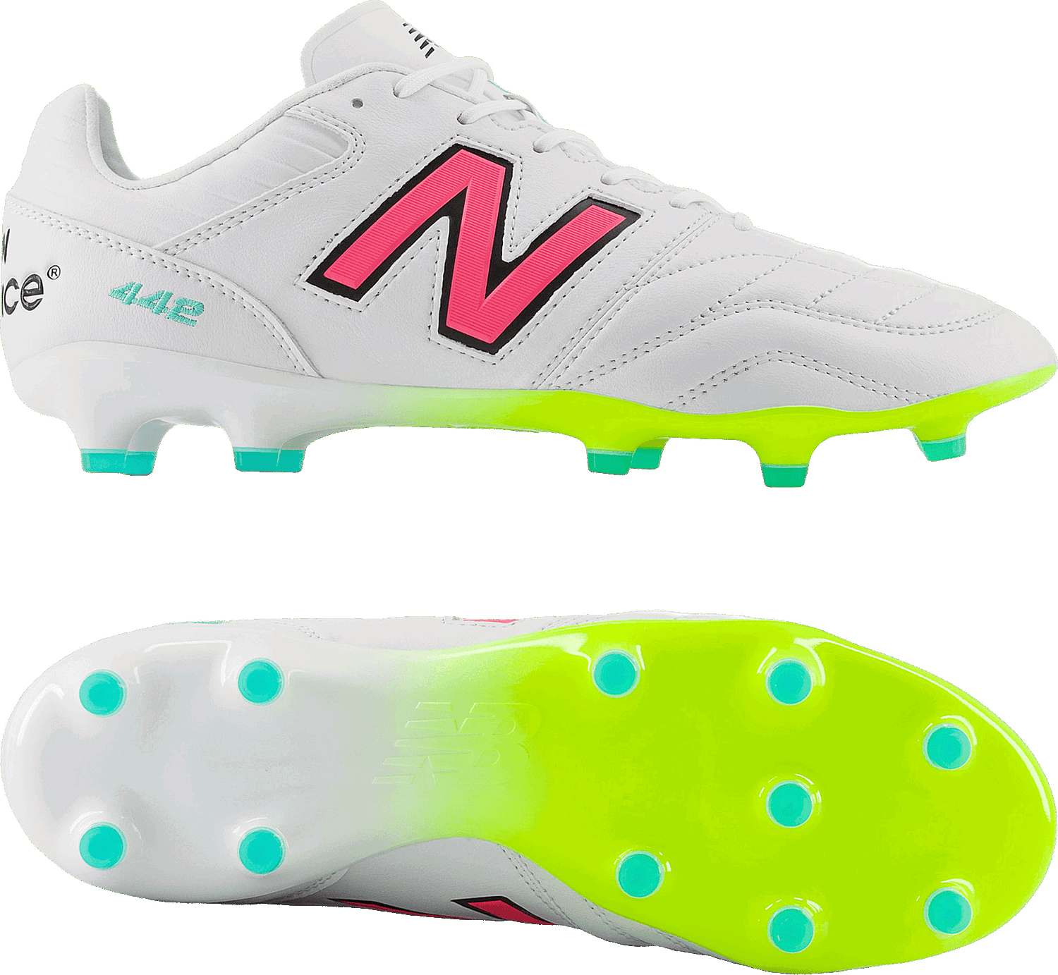 Sneakers och skor New Balance 442 V2 PRO FG Vit | NBMS41FMWH, 1