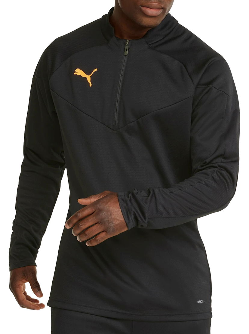 Sweater Puma Puma individualFINAL Training 1/4 Zip Top Svart | 65795045