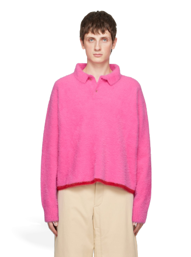Polotröja Jacquemus Le Papier 'Le Polo Neve' Polo Rosa | 21H216KN601-2390
