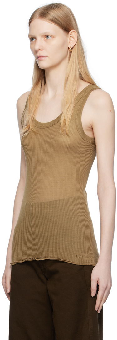 Linne LEMAIRE Lemaire Seamless Tank Top Brun | TO1121 LJ1007, 3