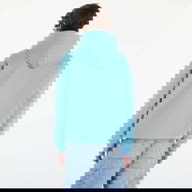 Sweatshirt Dime Classic Small Logo Hoodie Ocean Blue Turkos | DIMESP24D29BLU, 2