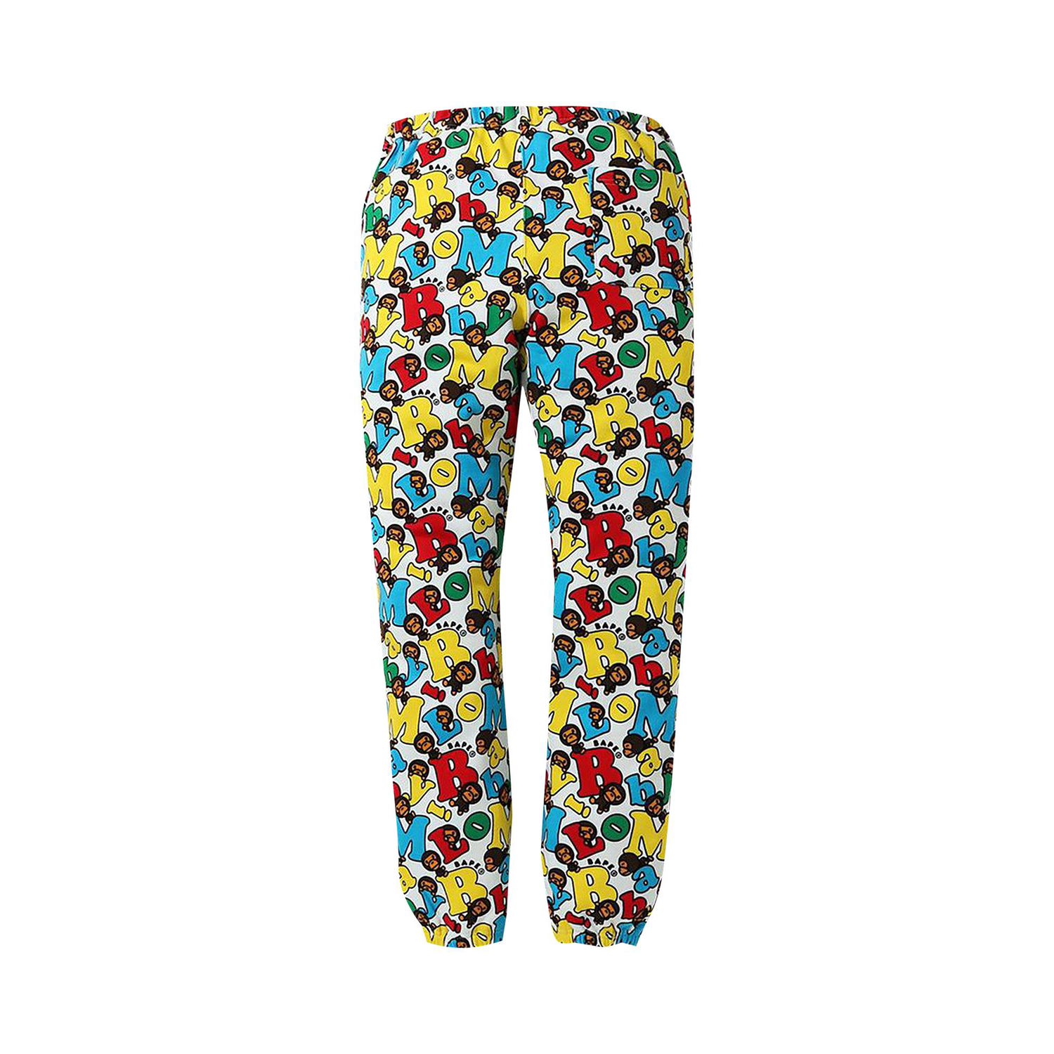Träningsbyxor BAPE Baby Milo Alphabet Slim Sweatpants Grön | 2G80 152 027 MULTICOLOR, 1