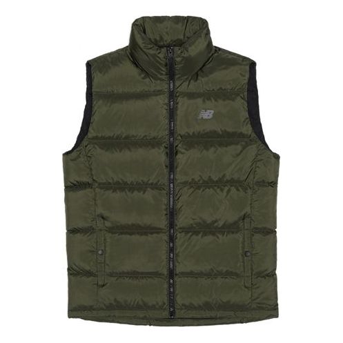 Väst New Balance Sports Puffer Vest Grön | NJA4S011-GN