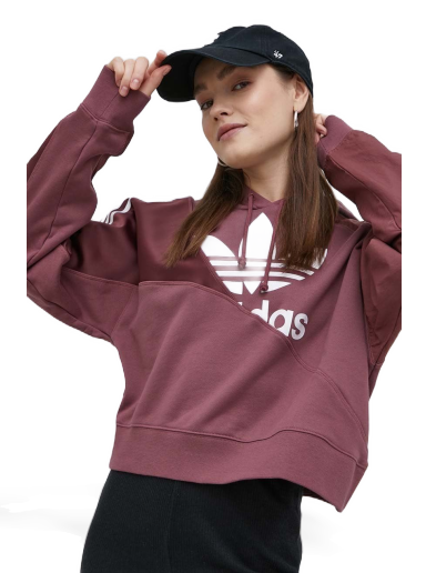 Sweatshirt adidas Originals Hoodie Purpur | HC7035