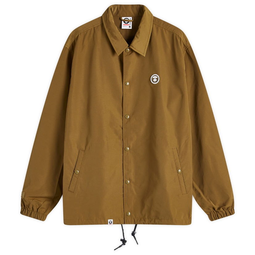 Vindjacka AAPE by A Bathing Ape AAPE Now Lightweight Coach Jacket Brun | AAPLJM7662XXNGRH