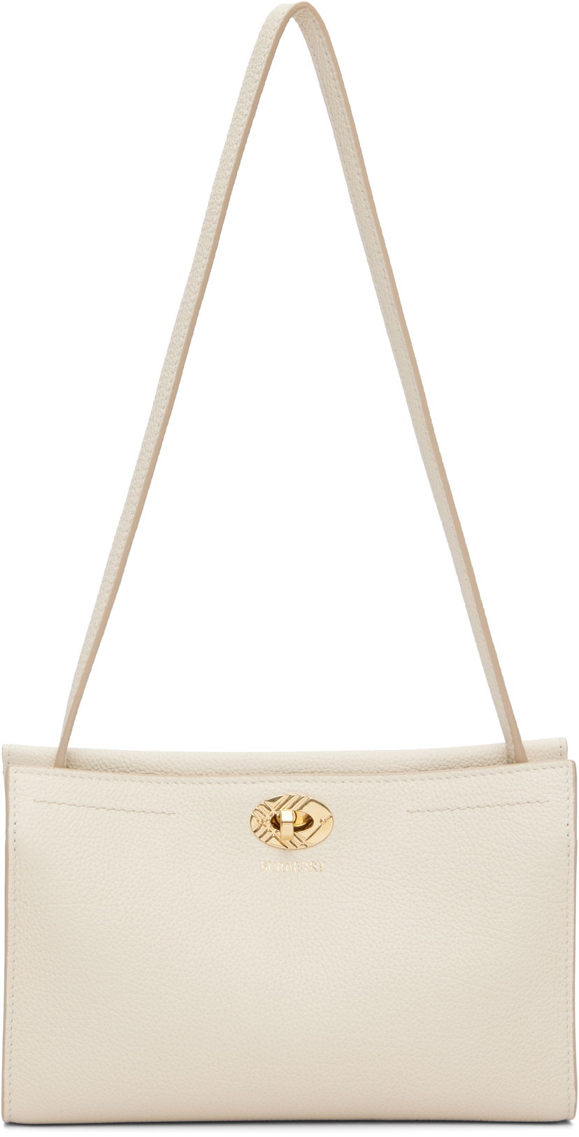 Handväska Burberry Burberry Cotswolds Pouch Bag Vit | 8111426