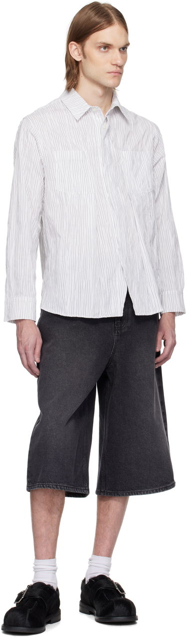 Skjorta ADER ERROR ADER error Product. 53 Striped Shirt Vit | BO01SSSH0101WH, 3
