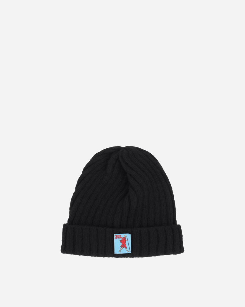 Mössa KAPITAL Wool Knit Cap Svart | EK-1329XHA 1