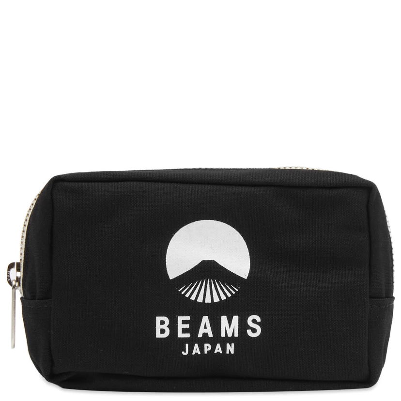 Resväska BEAMS Beams Japan Medium Pouch Svart | 56640059131-19