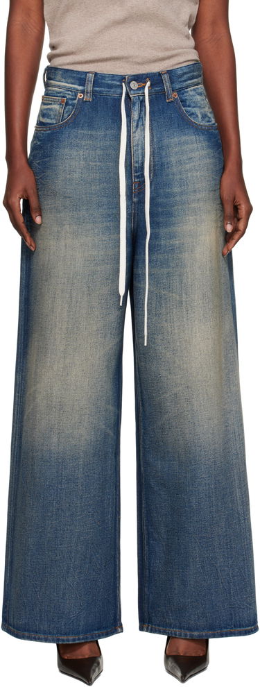 Jeans Maison Margiela MM6 Maison Margiela Wide-Leg Jeans Blå | S52LA0262 M30017, 0