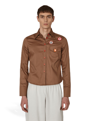 Skjorta CORMIO Katy Shirt Brun | CORKATYLSTEE BEIGE