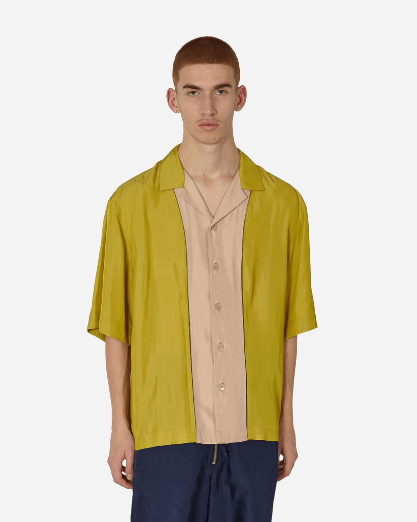 Skjorta Dries Van Noten Panelled Shirt Orange | 241-020720-8355 203