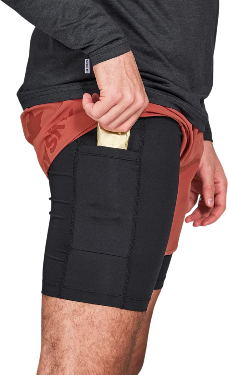 Shorts Saysky Saysky 2 in 1 Pace Shorts Röd | nmrsh20c505, 1
