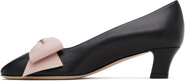 Smycke Valentino Valentino Garavani Bow Leather Heels Svart | 7W2S0LB5DDT, 2