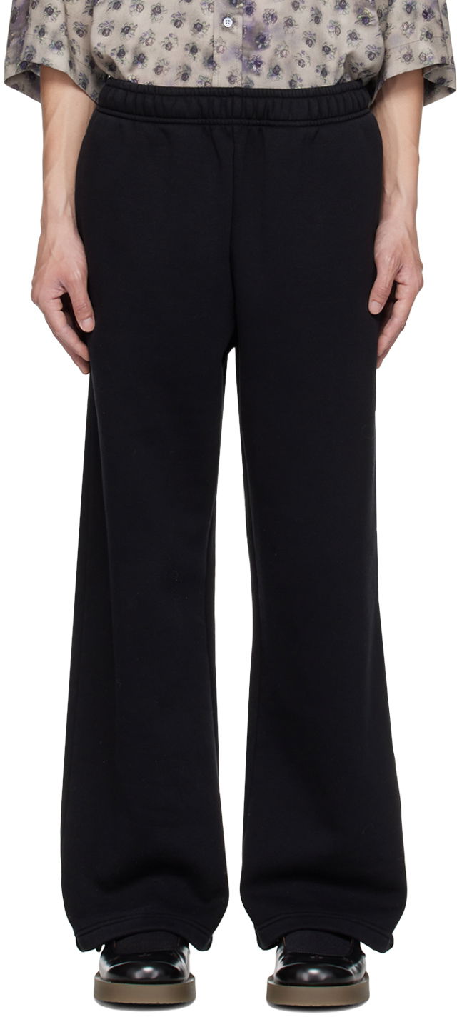 Byxor Acne Studios Regular Fit Lounge Pants Svart | CK0077-, 0