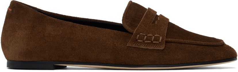 Kläder Aeyde Aeyde Alfie Suede Loafers Brun | A11-FL-GGRS08FL1-SS24-990-022