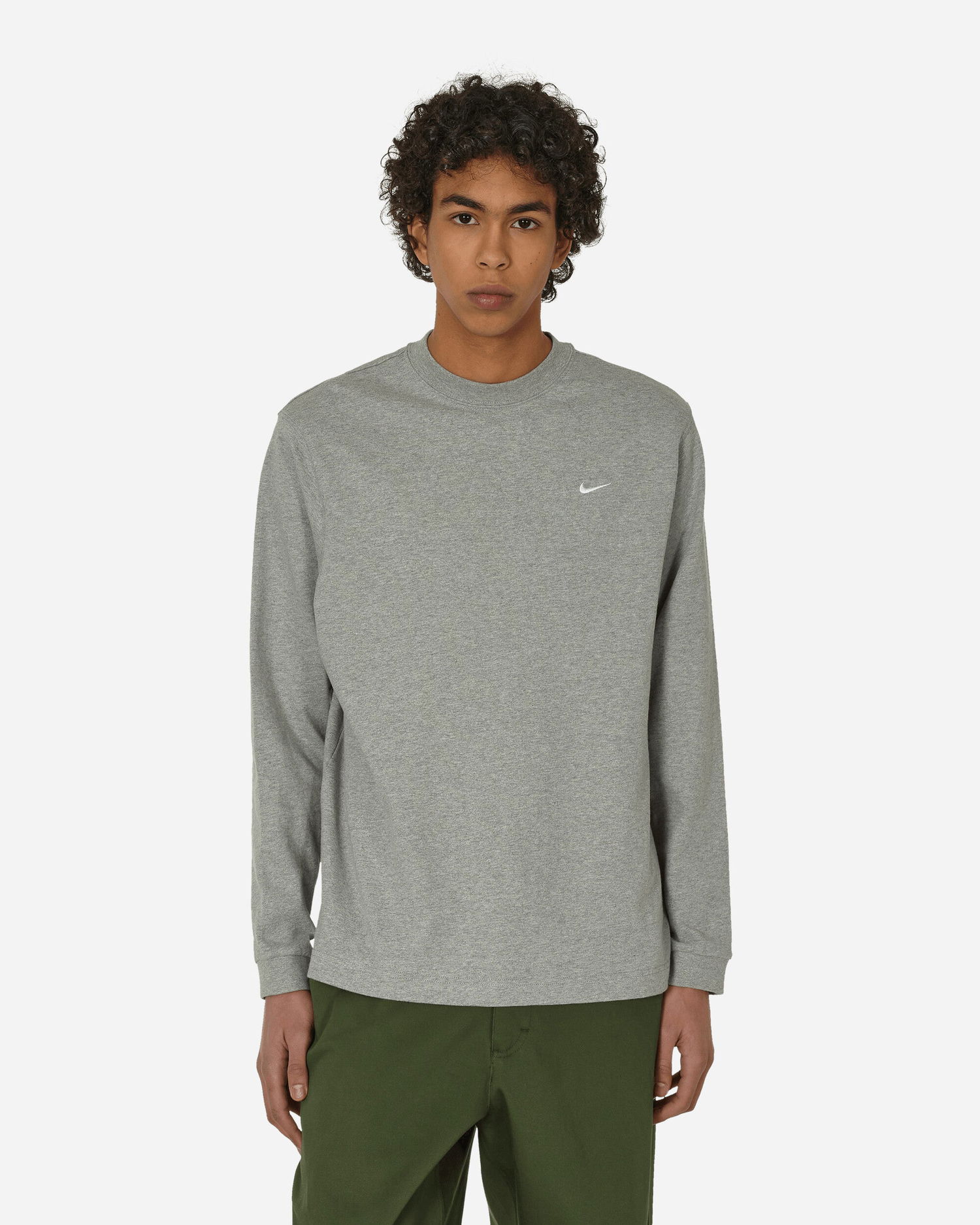 Skjorta Nike Solo Swoosh Longsleeve Grå | DX0884-063, 0